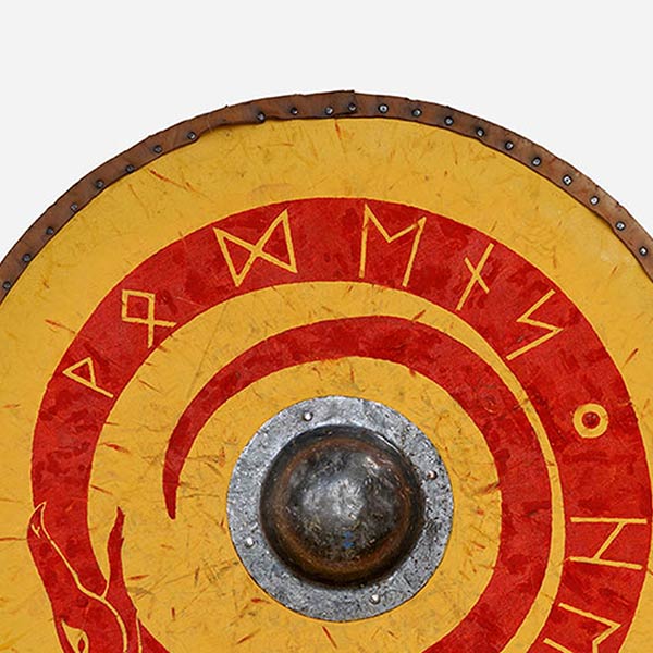 Red and yellow shield - imagine 5